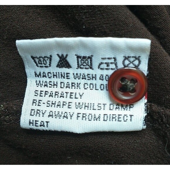 Mini Boden Dress Girl 5-6 yr Brown Floral Empire Flutter Sleeve Cottagecore - Picture 9 of 10